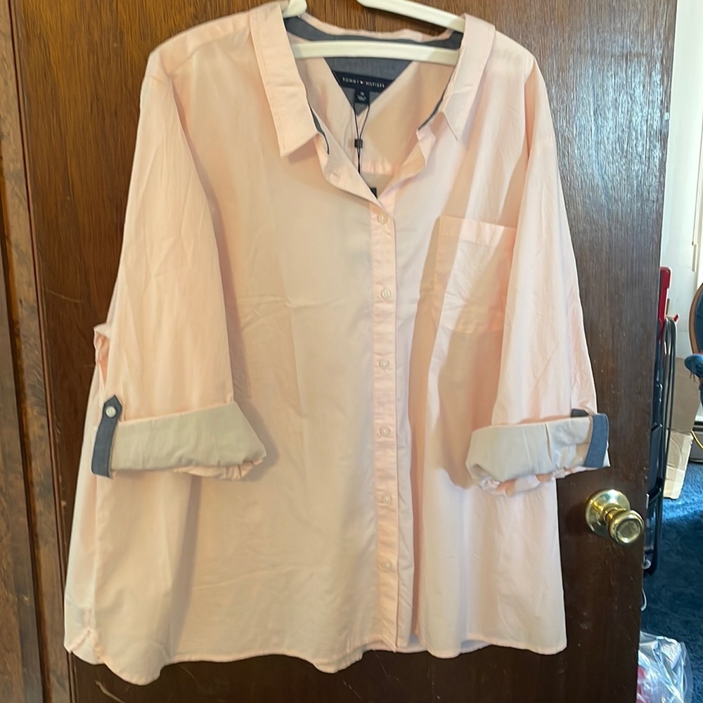 Tommy Hilfger woman’s button down.